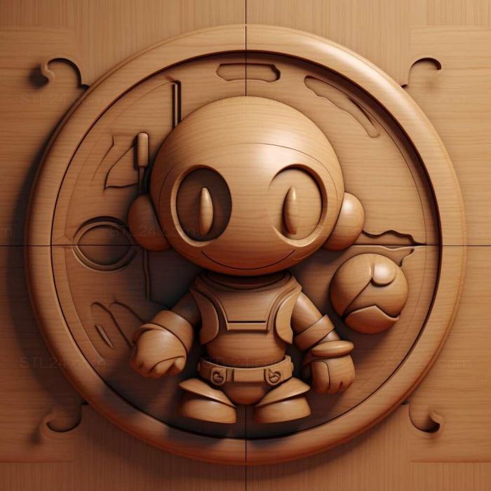 Games (Bomberman Live 3, GAMES_28591) 3D models for cnc